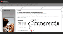 Desktop Screenshot of emmerentia.nl